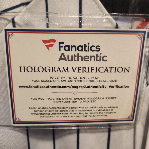 Autographed Yogi Berra New York Yankees Jersey with COA - Picture 7 of 12